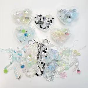 [리꾸리꾸] 비즈스쿱 마켓 비즈공예 재료 키링 팔찌 핸드폰 스트랩 만들기