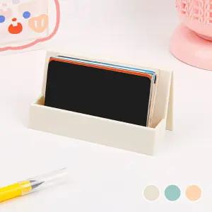 파스텔 카드 명함꽂이 명함 받침대 스탠드 거치대 명함홀더 명함꽂이