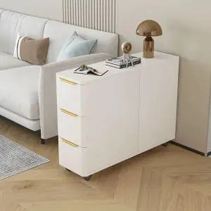 폭좁은 서랍장 쇼파 틈새 캐비넷 선반 수납 바퀴 침대옆