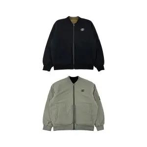 [하프클럽/엄브로]엄브로 리버시블 퀼팅 패딩 봄버 자켓 UP421CPJN1