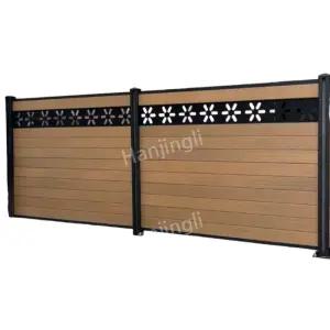 플라스틱 나무 울타리 조립식 테라스 야외 바베큐장