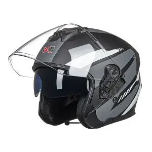 오픈페이스 클래식 로얄 바이크 블루투스 오토바이헬멧