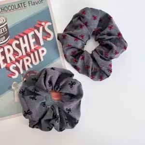 [골드스마일]스크런치 인기 데님리본 곱창밴드