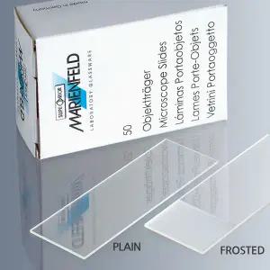 슬라이드 글라스 Plain type 50/pk Superior 76x26mm Superior Marienfeld