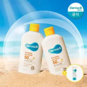 더마비 애브리데이 대용량 선블록 200ml 1+1+워시30ml