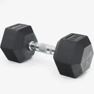 이고진 고무육각 덤벨 아령 12.5kg 1개 클럽 고무아령 웨이트
