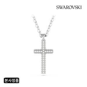 [스와로브스키](강남점)[본사정품/쇼핑백증정] Insigne Pave 십자가 로듐 목걸이 5675577