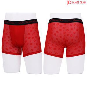 제임스딘 남자 레드 망사 드로즈 팬티 1매입 1B0D