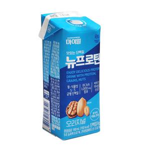 마이밀 마시는 뉴프로틴 오리지널 190ml x 16팩 단백질 드링크 비타민 미네랄 D