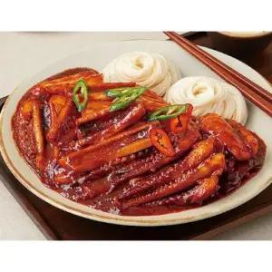 오징어볶음 팔당불오징어 400g*2팩[2세트 구매 시 우동사리 2팩 증정] 원산지 : 상세설명 참조