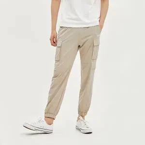 공용) 나일론 카고 조거팬츠_AM2WWP442-BE