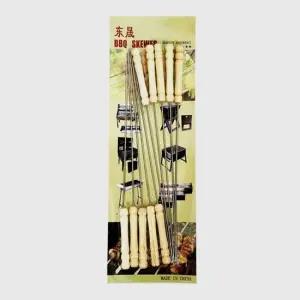 꼬치 10p세트 굿키친 바비큐 그릴 야외용그릴 캠핑그릴 스텐그릴 바비큐꼬치