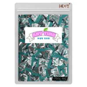 에이치케이마켓 롯데제과 애니타임 무설탕 민트 캔디 460g 약100개