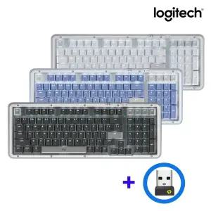 로지텍 코리아 ALTO KEYS K98M 무선 블루투스 기계식 키보드+볼트 수신기 한글자판 25년 9월 신모델