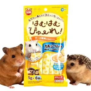 마루칸 하무하무 치즈 퓨레 (완품) 햄스터 간식 먹이