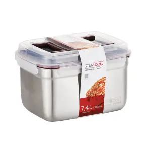 [스텐락] 본사 국내제조 큐브 밀폐용기 핸디형 3호 (7.4L)