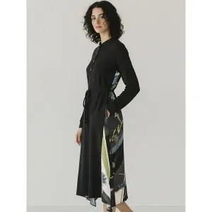 [막스까르띠지오]백 프린트 배색 롱원피스_P409379313