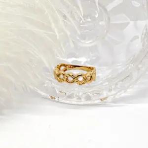 14k 뫼비우스 민자 반지 OPGDR422