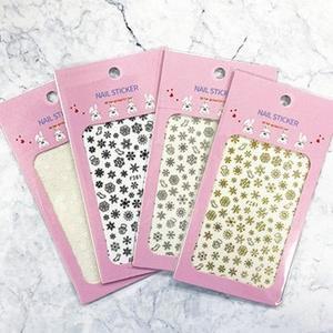 윈터 눈꽃 네일스티커 281_색상선택