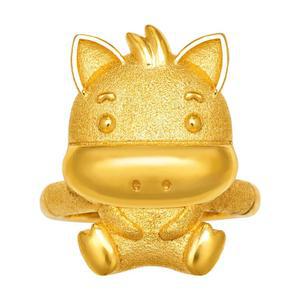 갤러리아 아기 순금 말 돌반지 24K 3.75g 돌잔치 100일 선물