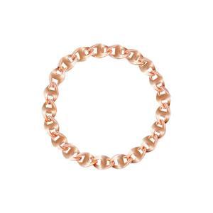 갤러리아 18K 심플 콩 사다리 체인 금 반지 TYPE-C