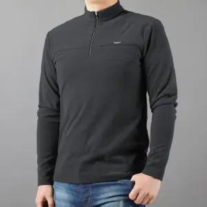 겨울 기모 반폴라 티셔츠 등산 집업 겨울 작업복 상의 긴팔 남성 BF621기모T