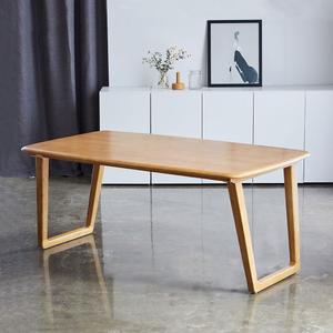 핀그린 원목 1600 낮은 4인 식탁 테이블 책상