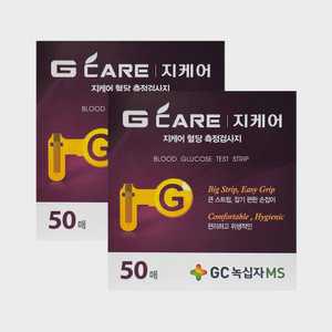 GC녹십자MS 지케어 혈당시험지 50매 2개