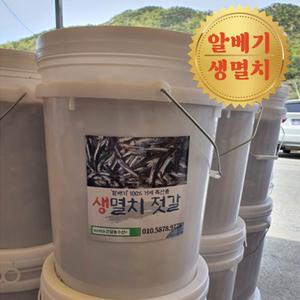남해 생멸치젓갈 알배기 통멸치 최상품 22kg 구수하고 맛좋은 알베기 멸치젓갈