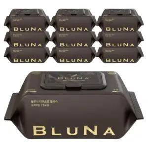 블루나 더퍼스트 물티슈 프리미엄 캡형 엠보싱 아기물티슈 70매 10팩