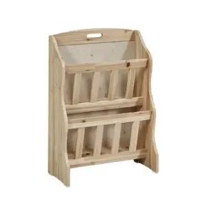 원목 잡지 신문 꽂이 진열대 매거진랙 전면 책장 원목잡지꽂이 매거진랙 전면책꽂이 신문꽂이