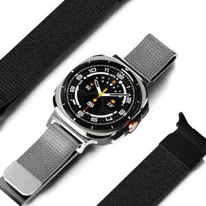 [요거]갤럭시워치 울트라 스트랩 마그네틱 루프 시계 줄 밴드