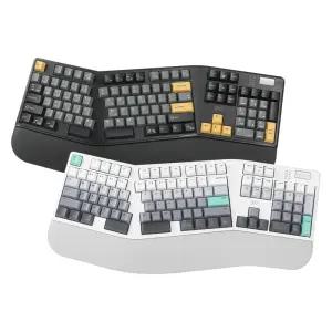 지클릭커 유,무선 블루투스 기계식 키보드 인체공학 EK600