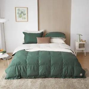 [소프라움](강남점)트리플웜 HEAT-TEX 시베리아 구스 차렵이불 S (그린)