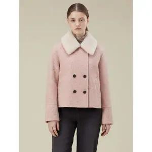 [써스데이아일랜드]덤블 카라 탈부착 숏코트 T238MCT235W _P406101325