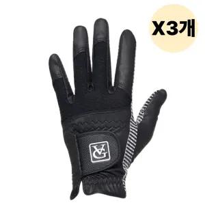 발그린 실리콘 남성 골프 장갑 필드 블랙 왼손 23호X2