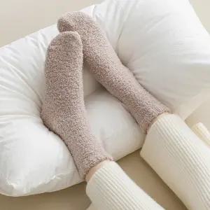 안흘러내리는 수면양말 도톰한 보온 겨울양말