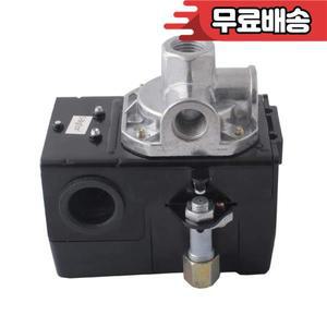 DIY 공기 압축기 압력 스위치 LF10-4H 4 포트 제어 NPT1/4 ON 95PSI OFF 20A 120V/60Hz