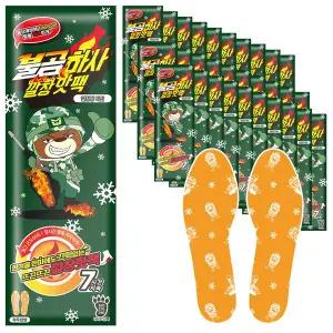 불곰하사 발바닥 발열 깔창핫팩 / 다양한 사이즈