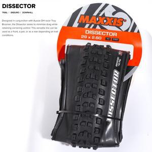 MAXXIS DISSECTOR TRAIL ENDURO 내리막 자전거 타이어 산악 튜브리스 KEVLAR 27.5 29 27.5X2.4 29X2.4