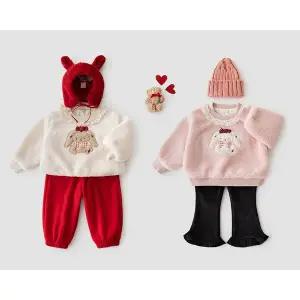 [베베르망] (아동)몽글이레빗맨투맨[티셔츠BFJR356B]