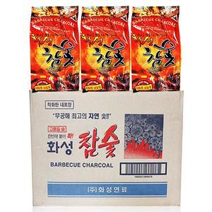 화성참숯 700g x 20개/바베큐숯 캠핑용품