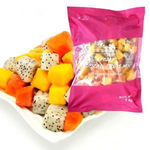 열대과일 3종믹스1kg_망고,파파야,용과