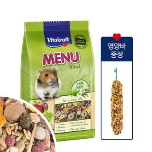 비타크래프트 메뉴 바이탈 프리미엄 햄스터사료 1kg
