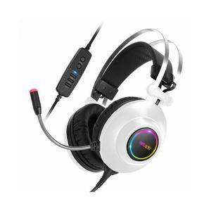 앱코 N550 ENC 가상 7.1 RGB 진동 노이즈캔슬링 초경량 헤드셋 화이트