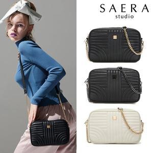 [세라]스튜디오세라 소가죽 퀼팅 크로스백 H18H552 4color
