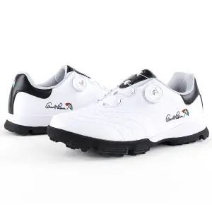 아놀드파마 에이스 남성 골프화 발편한 스파이크리스 다이얼 보아 캐디화 필드화 / 에이스