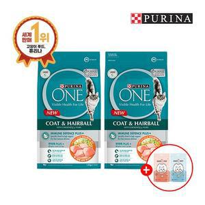 퓨리나 원 캣 성묘용 헤어볼관리 1.4kg 2팩