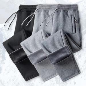 겨울 허리밴딩 트레이닝팬츠 벨벳 보온 등산 데일리 기모팬츠