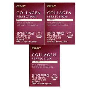 GNC 콜라겐 퍼펙션 800mg x 84정 3개 / 써클